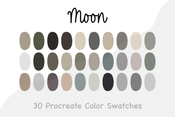 Download Moon - Procreate Color Palette - Premium Resources