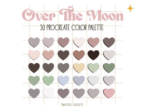 Download Over the Moon Procreate Color Palette - Premium Resources
