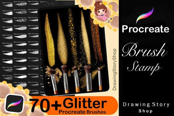 Download 70+ Procreate Glitter Brushes - Premium Bundle