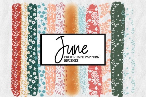 Download Floral Procreate Brushes | June Flower - Procreate brushes Collection